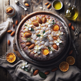 Olive Oil Orange Blossom Almond Cake