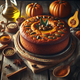 Moist Pumpkin Spice Olive Oil Cake