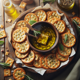 Savory Olive Oil & Herb Gluten-Free Crackers